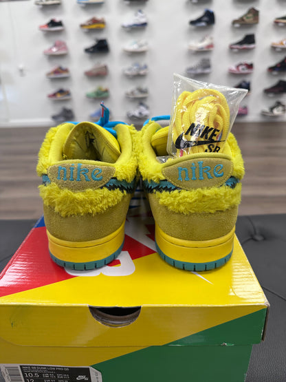 Nike SB Dunk Low Grateful Dead Bears Opti Yellow - Size 10.5 (U)