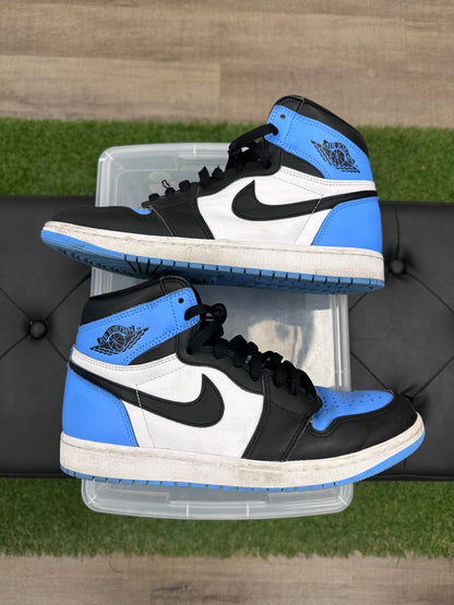 Jordan 1 Retro High OG UNC Toe - Size 10.5 (U)