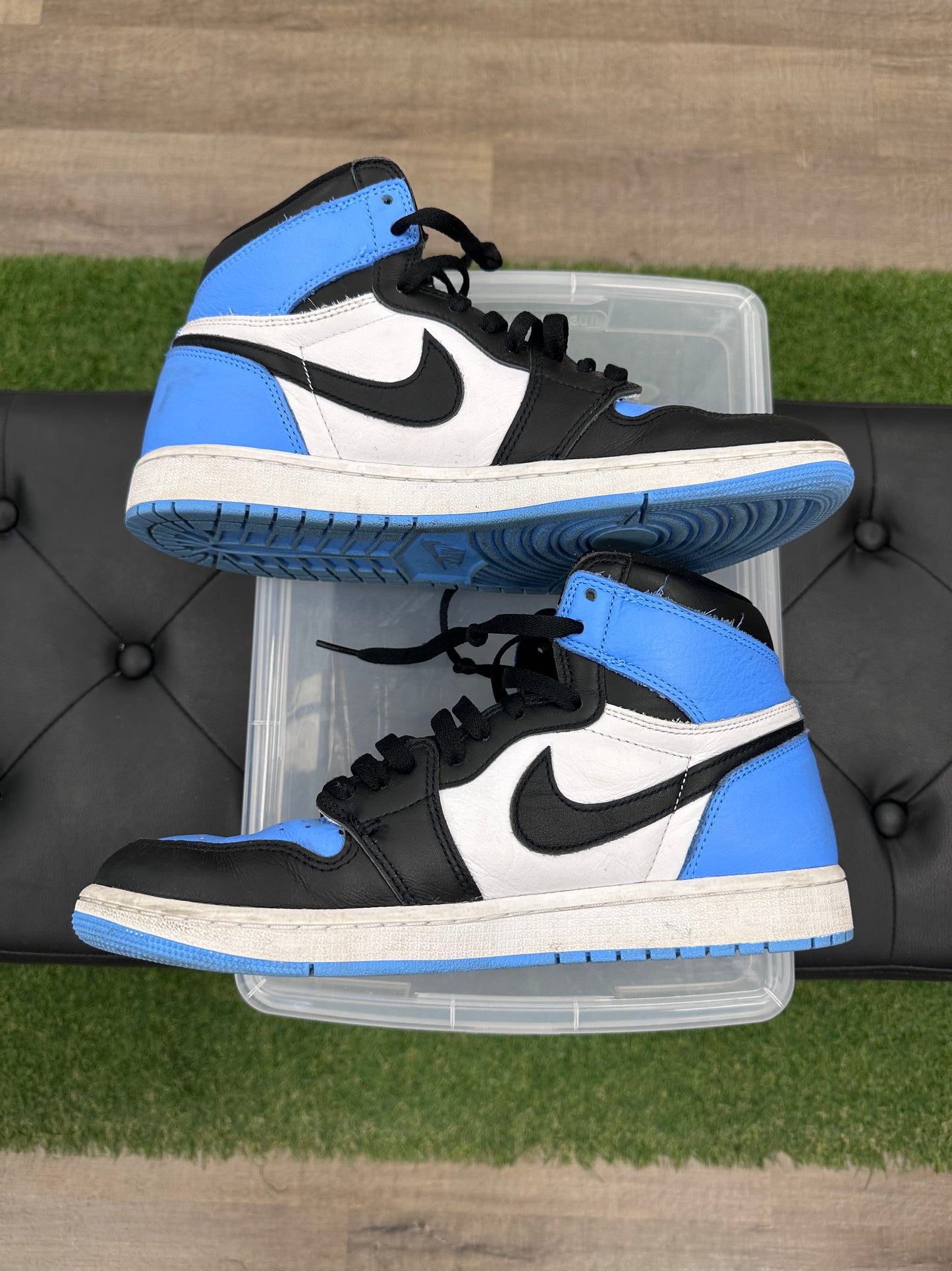 Jordan 1 Retro High OG UNC Toe - Size 10.5 (U)