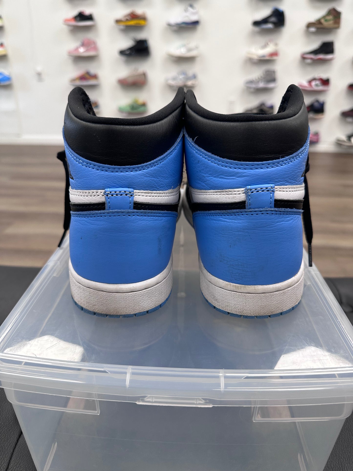 Jordan 1 Retro High OG UNC Toe - Size 10.5 (U)