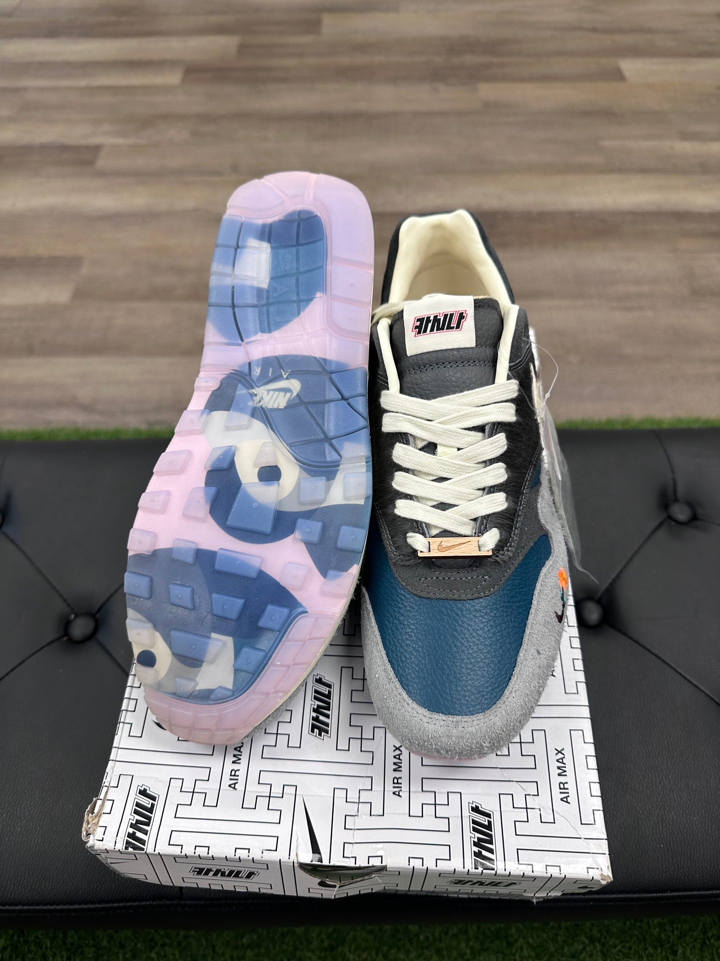 Nike Air Max 1 Kasina Won-Ang Grey - Size 11.5