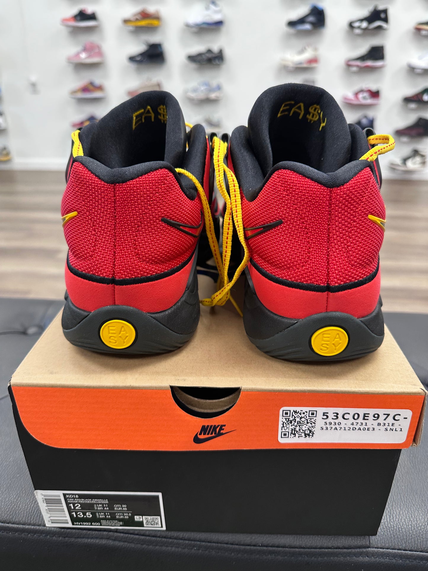 Nike KD 18 Air Bakin - Size 12 (U)