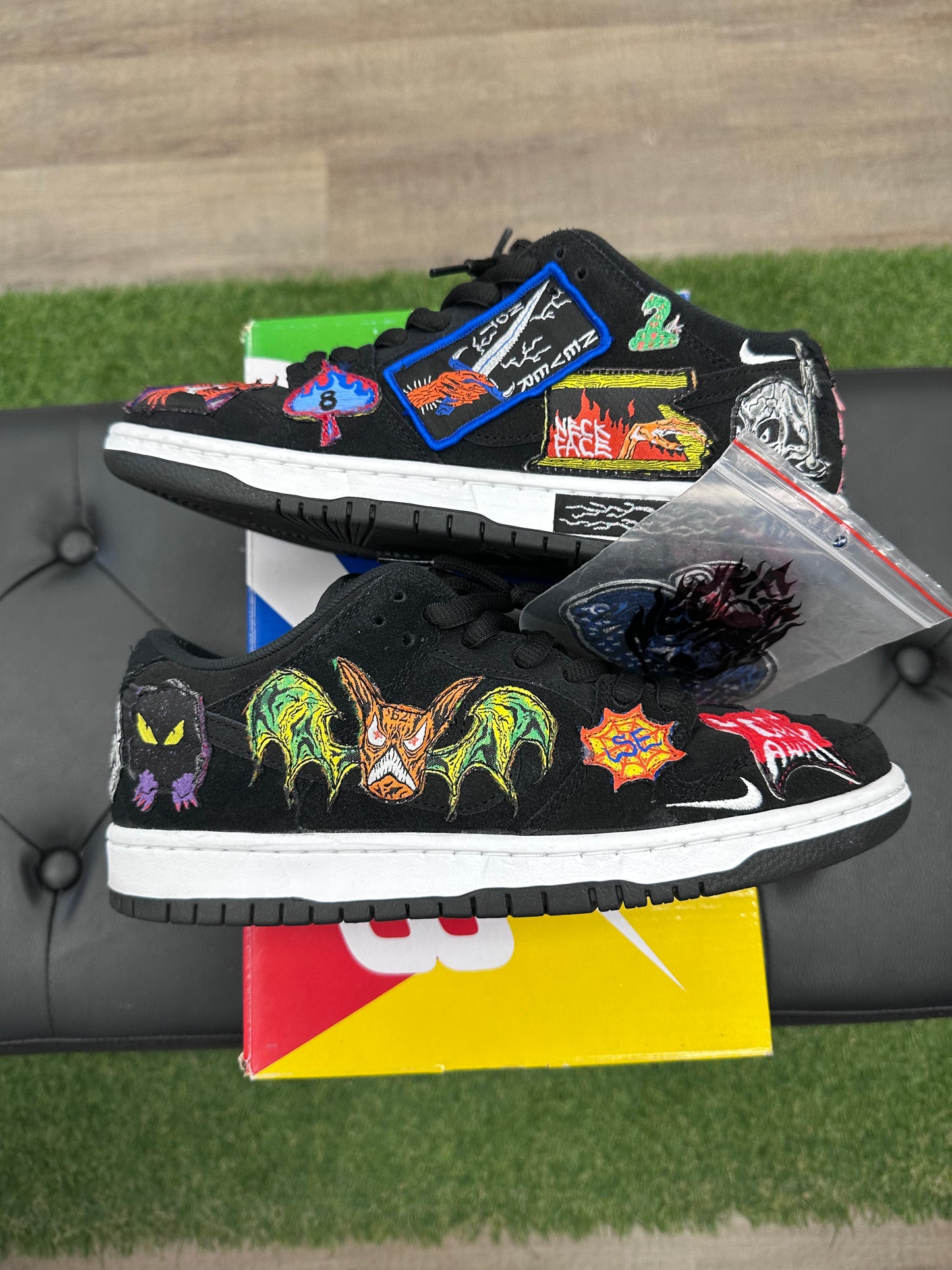 Nike SB Dunk Low Pro QS Neckface - Size 8.5 (U)