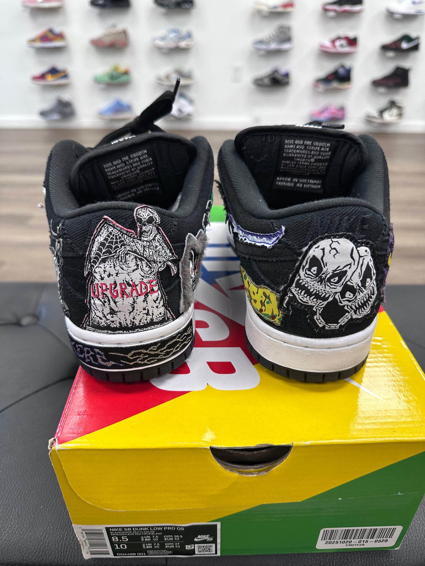 Nike SB Dunk Low Pro QS Neckface - Size 8.5 (U)