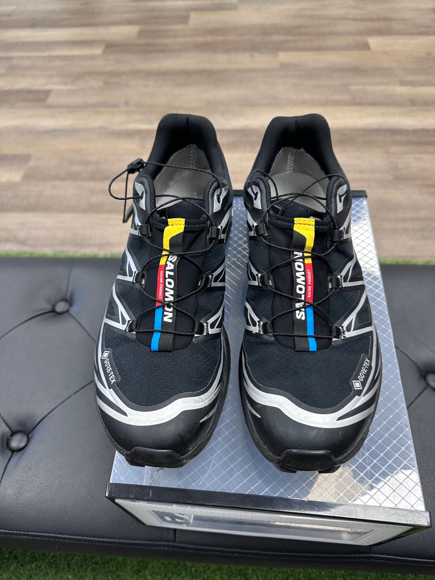 Salomon XT-6 Gore-Tex Black Silver - Size 11 (U)
