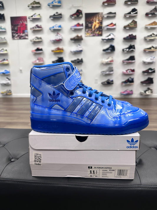 adidas Forum Hi Jeremy Scott Dipped Blue - Size 11.5