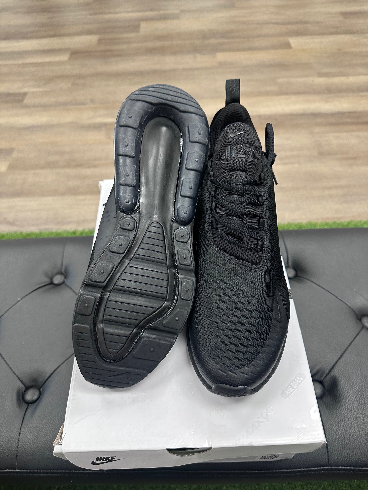 Nike Air Max 270 Triple Black - Size 11.5