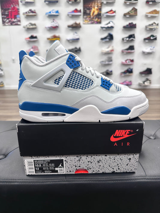 Jordan 4 Retro Military Blue (2024) - Size 10.5