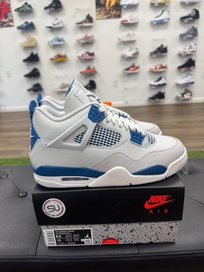 Jordan 4 Retro Military Blue (2024)- Size 8.5
