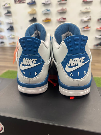 Jordan 4 Retro Military Blue (2024)- Size 8.5