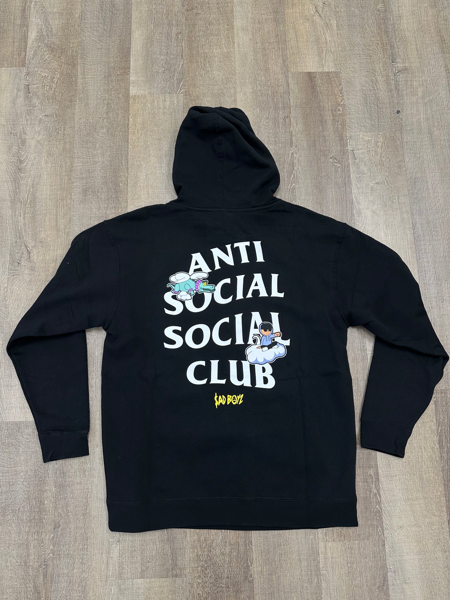 Anti Social Social Club Sad Boyz Hoodie - Size 2XL