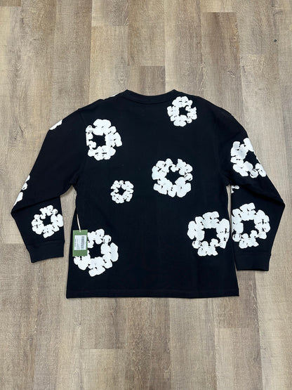 Denim Tears Long Sleeve Cotton Wreath T-shirt - Mens