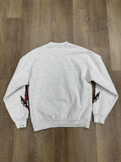 Warren Lotas Castle Crest Crew Neck - Mens (U)