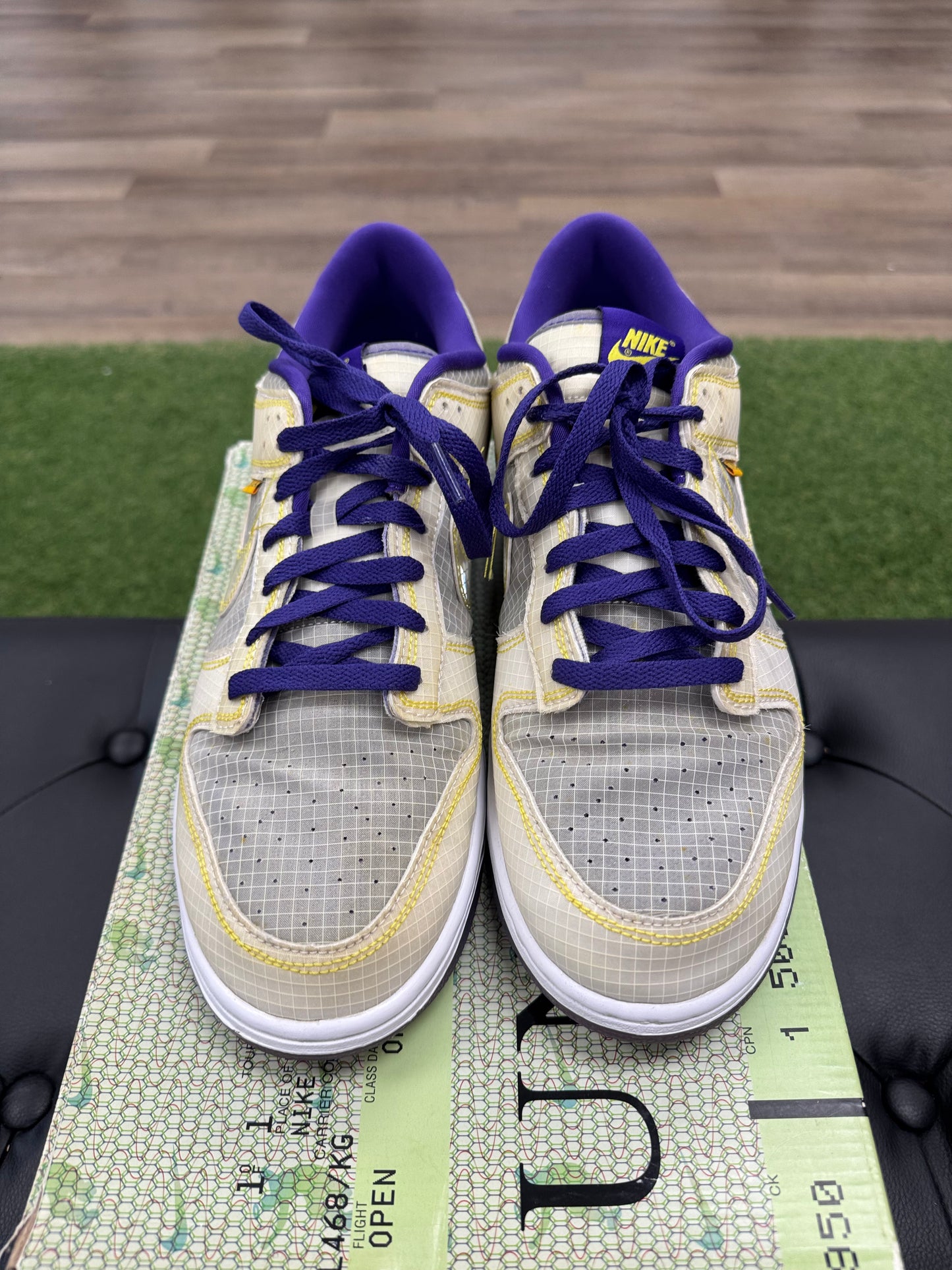 Nike Dunk Low Union Passport Pack Court Purple Size 11.5 (U)