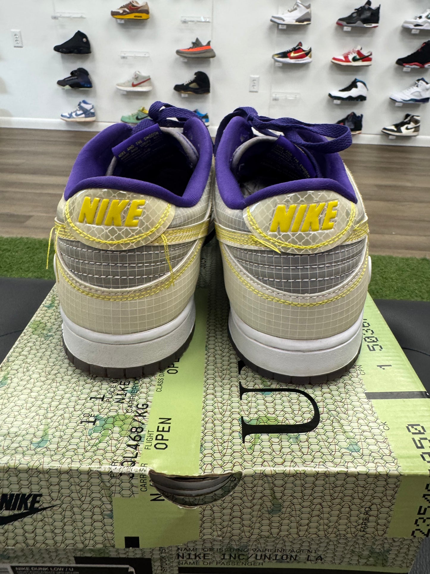 Nike Dunk Low Union Passport Pack Court Purple Size 11.5 (U)
