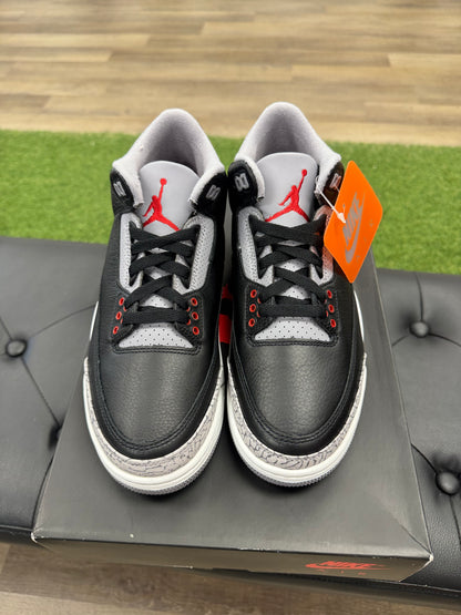 Jordan 3 Retro OG Black Cement (2024) - Size 8