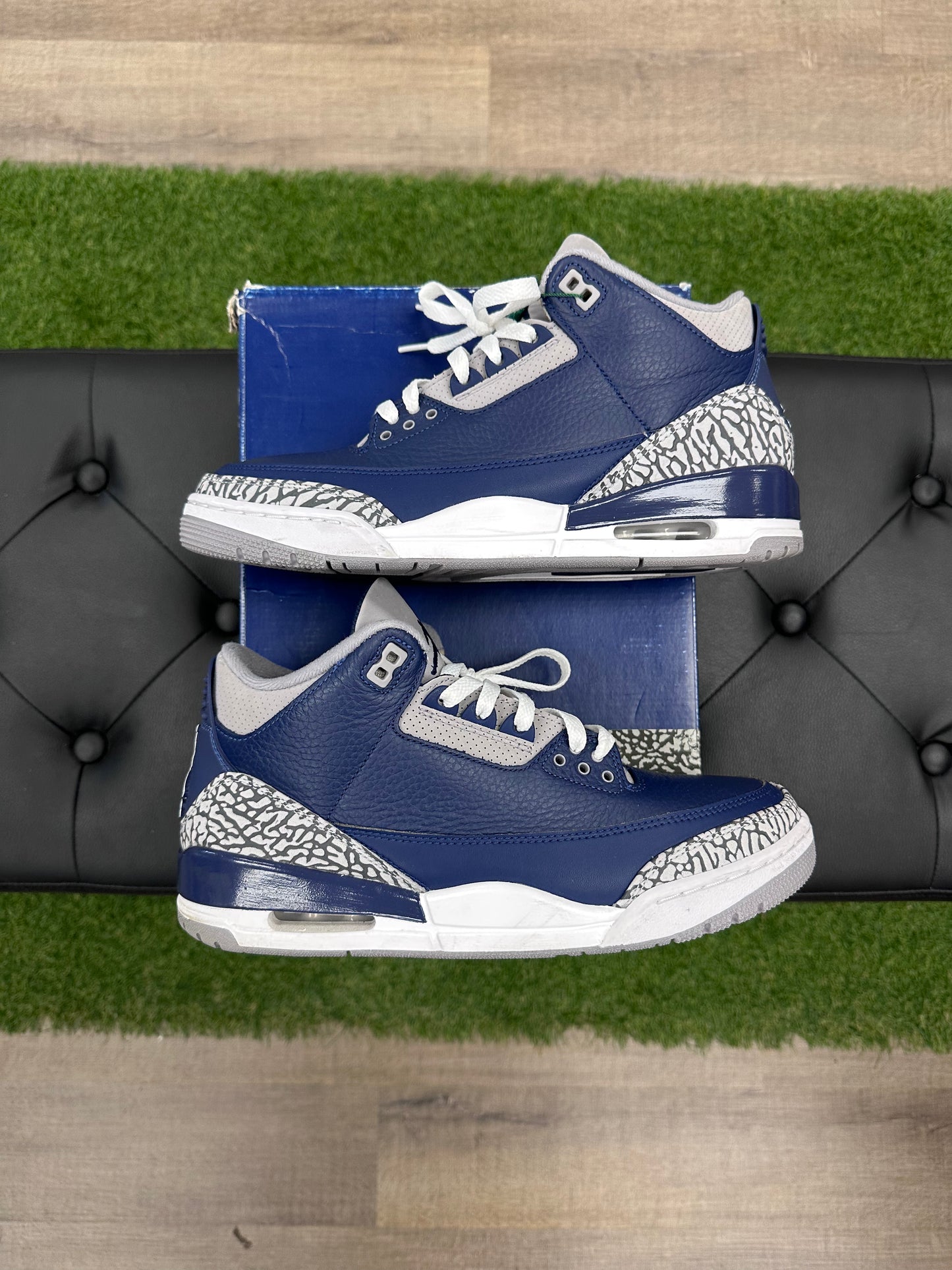 Jordan 3 Retro Georgetown (2021) - Size 9.5 (U)