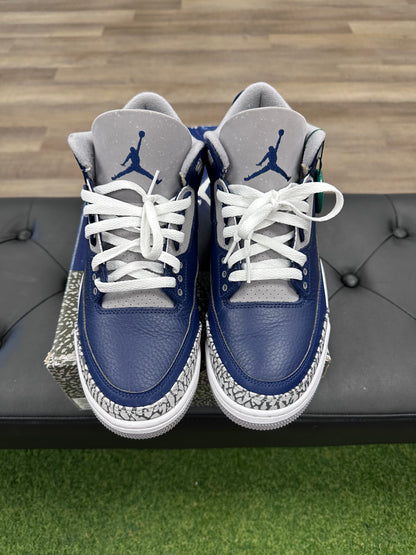 Jordan 3 Retro Georgetown (2021) - Size 9.5 (U)