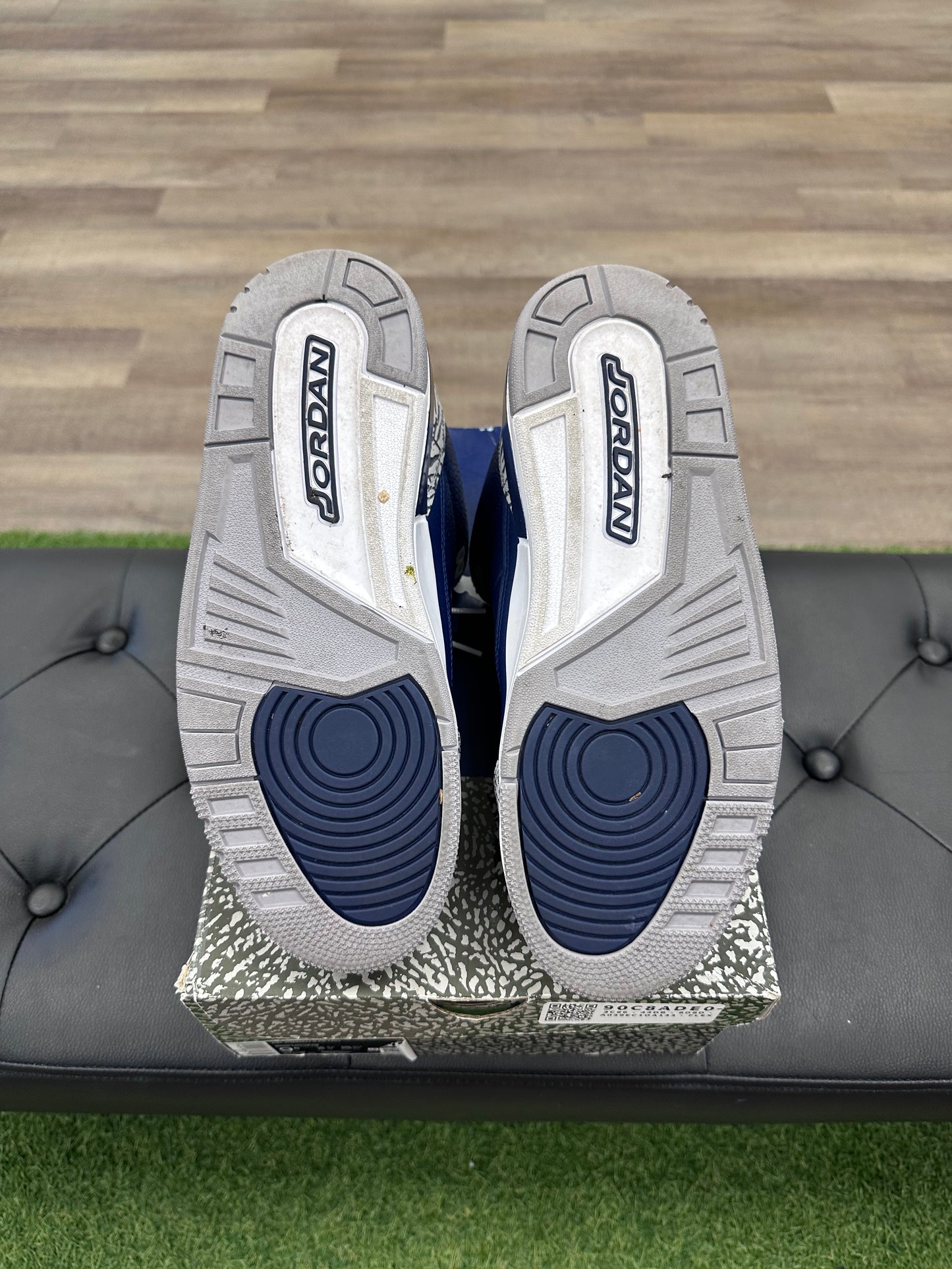 Jordan 3 Retro Georgetown (2021) - Size 9.5 (U)