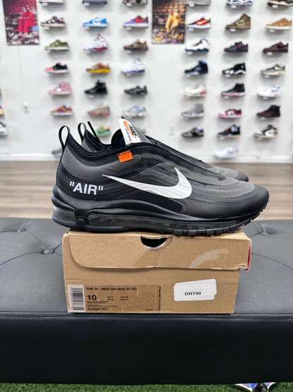 Nike Air Max 97 Off-White Black - Size 10 (U)