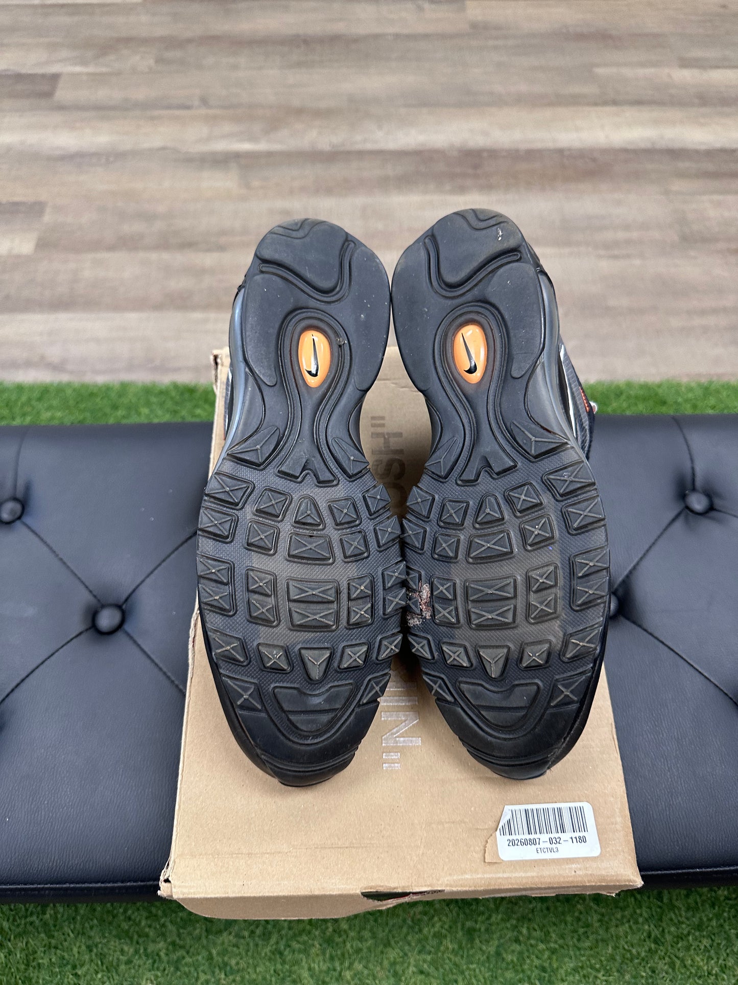 Nike Air Max 97 Off-White Black - Size 10 (U)