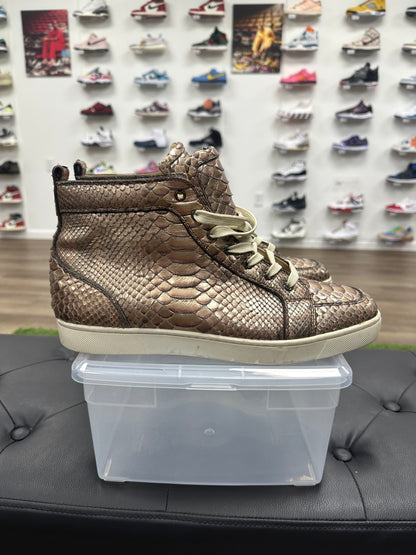 Christian Louboutin High Top Bronze - Size 14 (U)