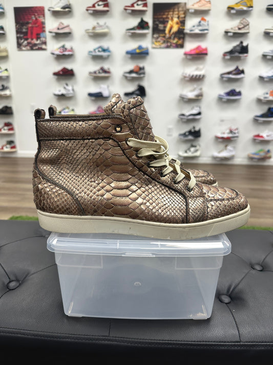 Christian Louboutin High Top Bronze- Mens (U14)