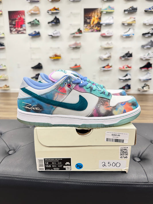 Nike SB Dunk Low Futura Laboratories Bleached Aqua - Size 12 (U)