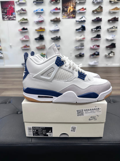 Jordan 4 Retro SB Navy - Size 9.5 (U)