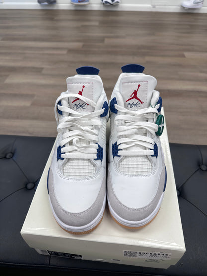 Jordan 4 Retro SB Navy - Size 9.5 (U)