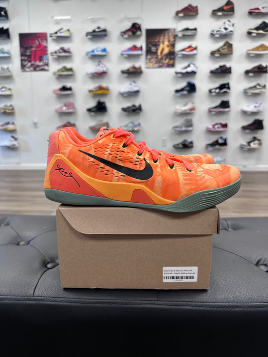 Nike Kobe 9 EM Low Peach Mango - Size 11 (U)