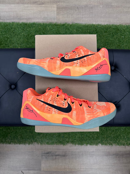 Nike Kobe 9 EM Low Peach Mango - Size 11 (U)