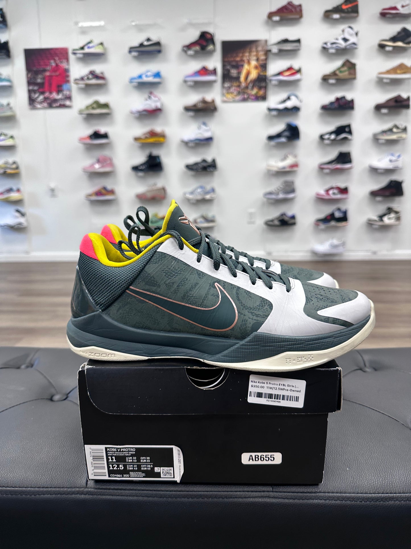Nike Kobe 5 Protro EYBL Girls (2020) - Size 11 (U)