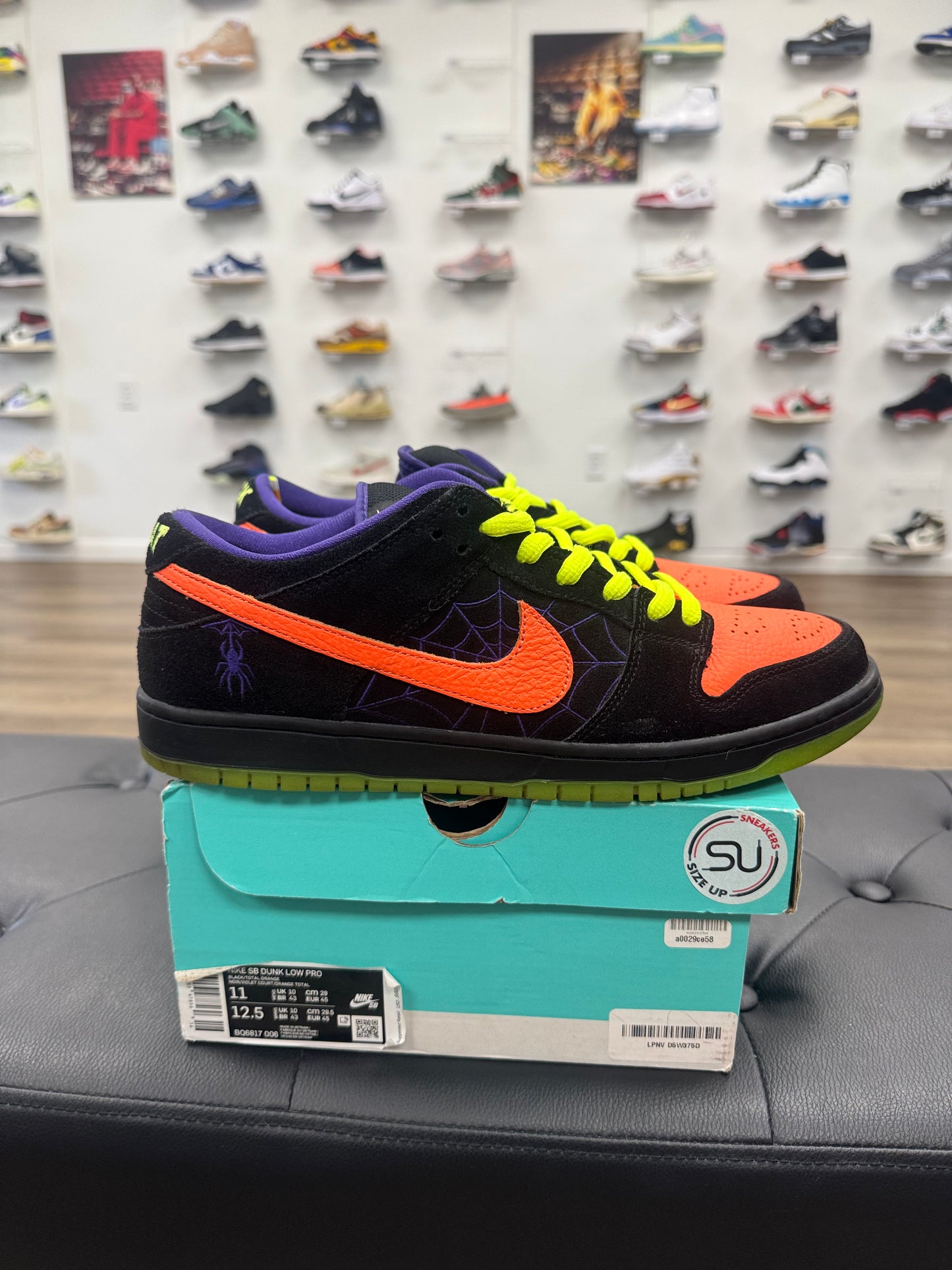 Nike SB Dunk Low Night of Mischief Halloween - Size 11 (U)