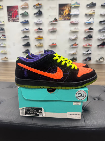 Nike SB Dunk Low Night of Mischief Halloween - Size 11 (U)