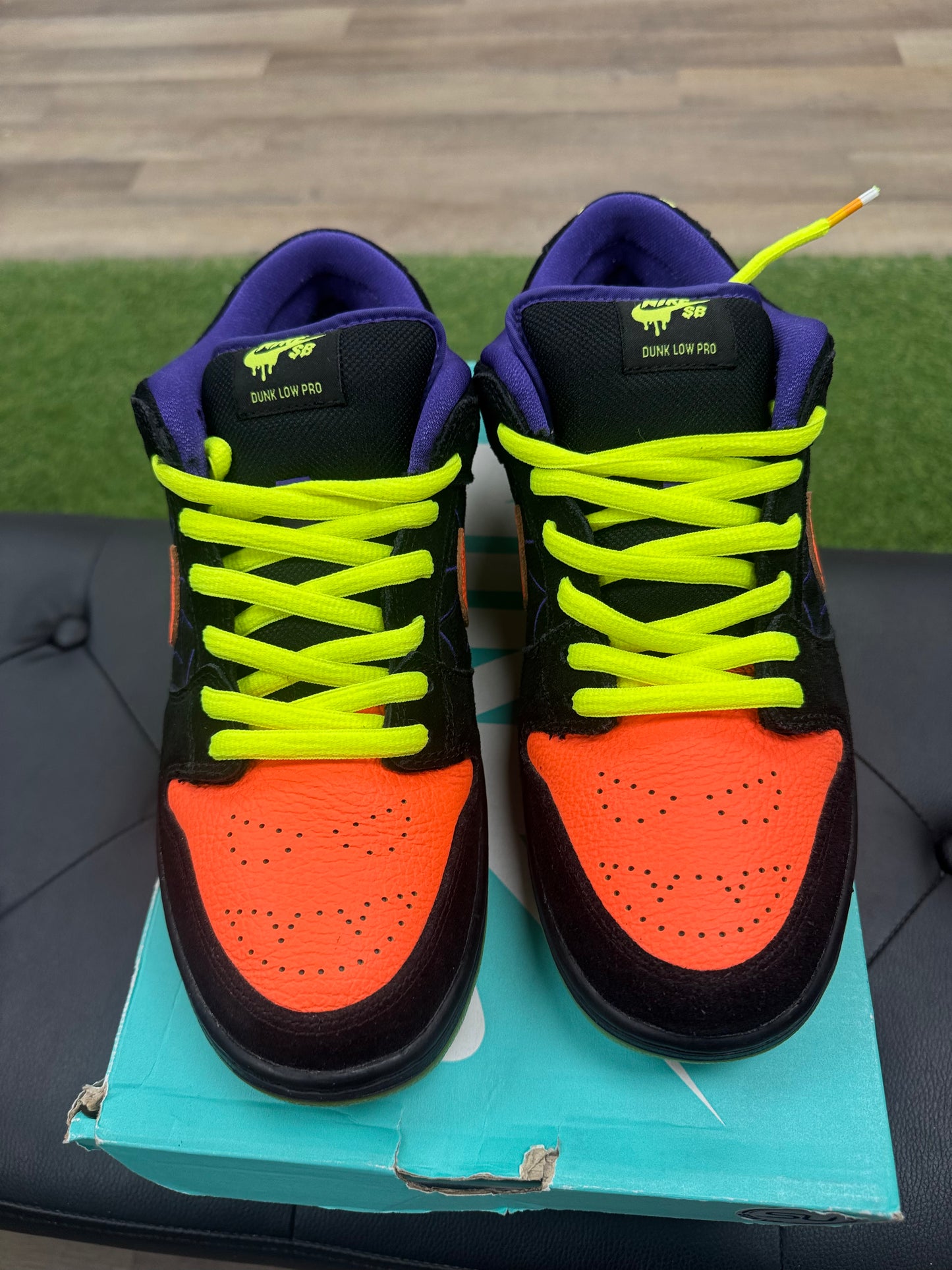 Nike SB Dunk Low Night of Mischief Halloween - Size 11 (U)