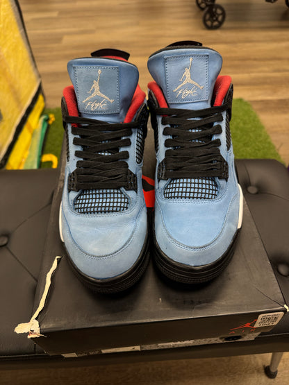 Jordan 4 Retro Travis Scott Cactus Jack - Size 11 (U)