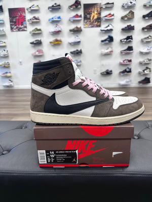 Jordan 1 Retro High OG SP Travis Scott Mocha - Size 14 (U)