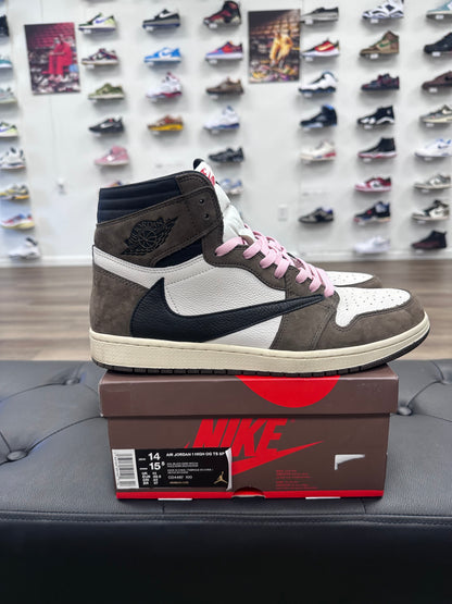 Jordan 1 Retro High OG SP Travis Scott Mocha - Size 14 (U)