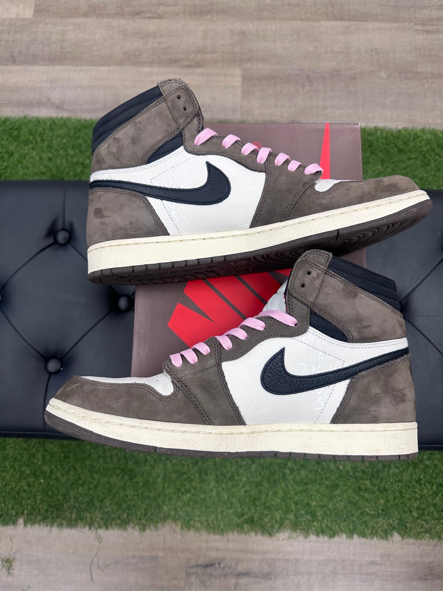 Jordan 1 Retro High OG SP Travis Scott Mocha - Size 14 (U)