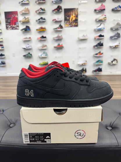 Nike SB Dunk Low Supreme 94 Black - Size 11