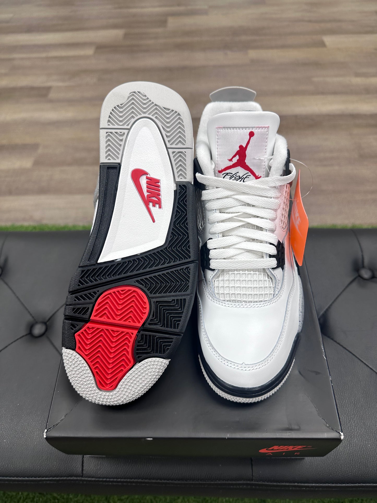 Jordan 4 Retro White Cement (2025) - Size 8