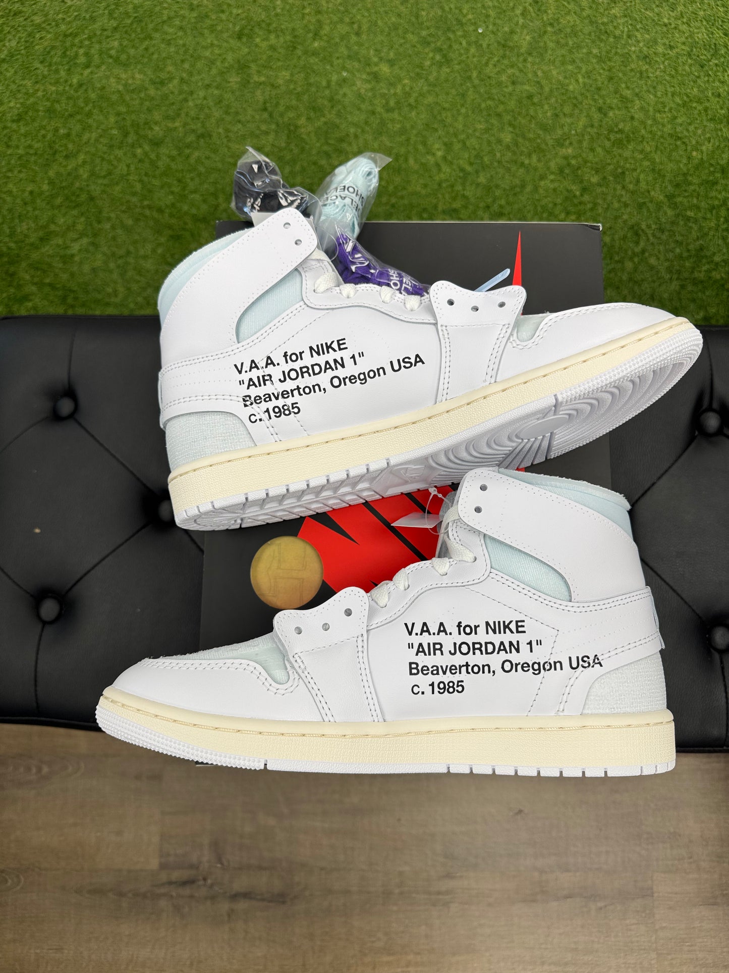 Jordan 1 Retro High Virgil Abloh Archive Alaska - Size 11