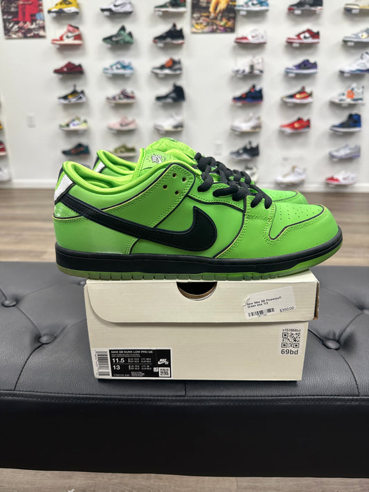 Nike SB Dunk Low The Powerpuff Girls Buttercup-Mens (U11.5)