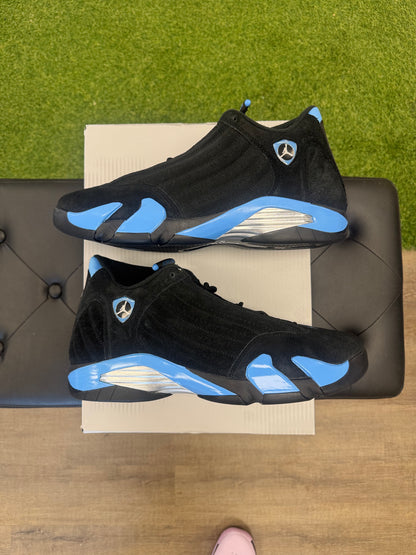 Jordan 14 Retro Black University Blue (2026) - Size 14