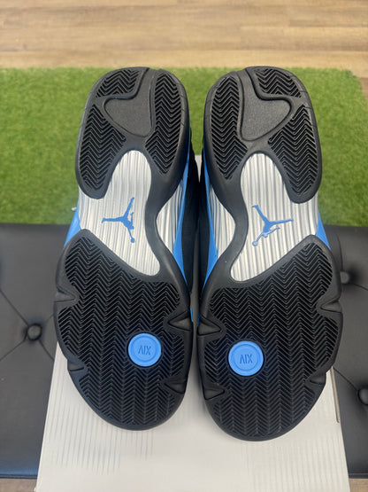 Jordan 14 Retro Black University Blue (2026) - Size 14