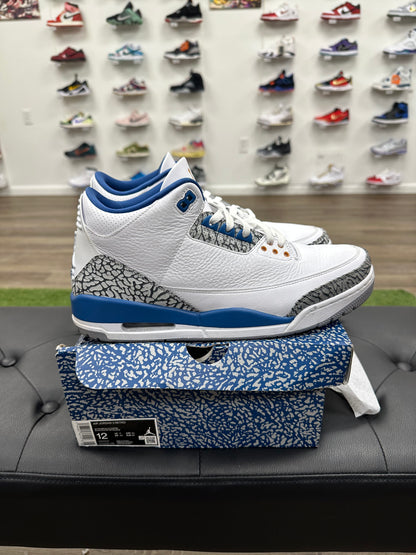 Jordan 3 Retro Wizards- Mens (U12)
