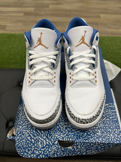 Jordan 3 Retro Wizards- Mens (U12)