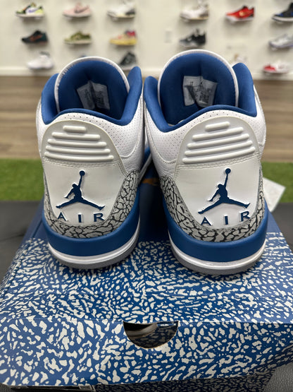 Jordan 3 Retro Wizards- Mens (U12)