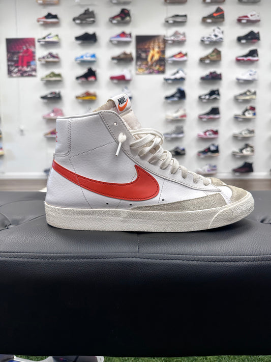 Nike Blazer Mid 77 Vintage White Mantra Orange - Size 11 (U)